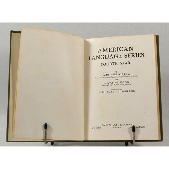 Vintage School Reader "American Language Series Fourth Year" , Rand McNally 1932 - Picture 4 of 10